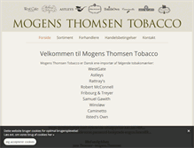 Tablet Screenshot of mogens-thomsen.com